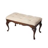 Butler Grace Plantation Cherry Rectangular Bench - Dark Brown