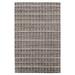 ECARPETGALLERY Hand Loomed Gabbeh Luribaft Dark Grey Wool Rug - 4'11 x 7'10