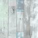 Dean Blue Distressed Wood Panel Wallpaper - 20.5in x 396in x 0.025in