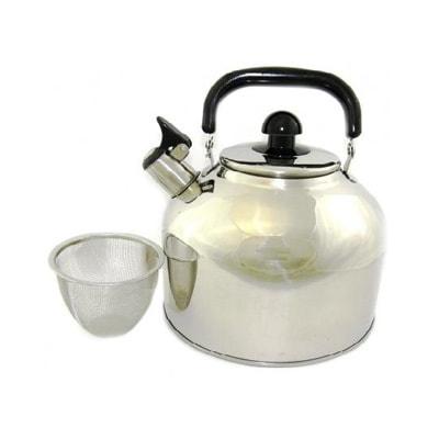 Large 4.5-liter Stainless Steel Tea Kettle with Infuser