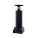 A&B Home Black and Gold 20-inch Cloumn Shape Candle Holder