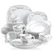 VEWEET 'Serena' Porcelain Dinner Plate Set (Service for 6)