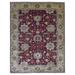 FineRugCollection Handmade Fine Mahal Red Wool Oriental Rug