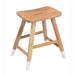 Boots Dining Stool - 18 x 18 x 14 inches