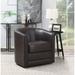 Copper Grove Domenic Contemporary Upholstered Swivel Accent Chair