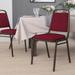 Trapezoidal Back Stacking Banquet Chair with 1.5" Thick Seat