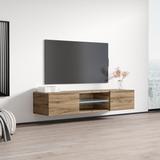 Strick & Bolton Hadi Wall-mounted High Gloss 63-inch TV Stand