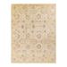 Overton Hand Knotted Wool Vintage Inspired Traditional Mogul Ivory Area Rug - 9' 2" x 12' 2"