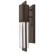 Hinkley Shelter 1-Light Outdoor Wall Mount in Buckeye Bronze