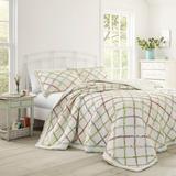 Laura Ashley Ruffle Garden Multicolor Cotton Quilt