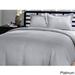 Damask Stripe 230 Thread Count 3-piece Duvet Cover Set