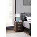 Boston 3-drawer Wooden Nightstand