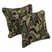 Gracewood Hollow Chaat Floral Corded Tapestry Pillows (Set of 2)