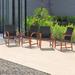 Tottenville Amazonia Outdoor Patio Dining Armchairs by Havenside Home