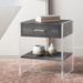 SAFAVIEH Couture Kylo 1-drawer Acrylic and Wood Nightstand