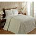 Better Trends Florence Bedspread or Optional Shams, Medallion Design, 100% Cotton Tufted