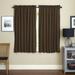 Blazing Needles 63-inch by 52-inch Twill Curtain Panels (Set of 2) - 52 x 63 - 52 x 63