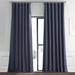 Exclusive Fabrics Bellino Blue Room Darkening Curtain Panel (1 Panel)