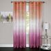 Achim Rainbow Semi-Sheer Grommet Top Curtain Panel