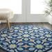 Nourison Caribbean Contemporary Floral Indoor/ Outdoor Area Rug