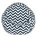 Majestic Home Goods Chevron Classic Bean Bag Chair Small/Large