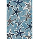 Stonely Starfish Handmade Indoor/ Outdoor Area Rug by Havenside Home