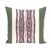 Tribal Stripes 20-inch Square Decorative Pillow