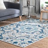 Brooklyn Rug Co Geometric Outdoor Transitional Medallion Decker Area Rug