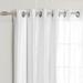 Aurora Home Rose Sheers & Blackout Curtains - Set of 4 Panels