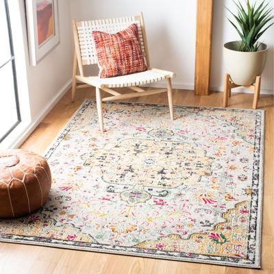 SAFAVIEH Madison Sabire Boho Medallion Distressed Rug