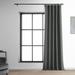 Exclusive Fabrics Italian Faux Linen Room Darkening Curtains (1 Panel) - Sophisticated Drapery for Versatile Décor