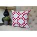 26 x 26 inch Square in St. Louis Geometric Print Pillow