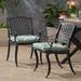 Estella Outdoor Aluminum Dining Chair (Set of 2) by Christopher Knight Home