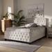 Annalisa Button-tufted Fabric Panel Bed