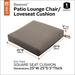 Ravenna® Square Patio Seat Cushion Slip Cover & Foam, 25"W x 25"D x 5"T