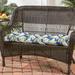 Crescent 17-inch x 44-inch Outdoor Swing/Bench Cushion by Havenside Home - 17w x 44l