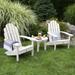 2 Classic Westport Adirondack Chairs and Side Table