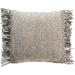 Fiora Boho Fringe Wool 18-inch Throw Down or Poly Filled Throw Pillow