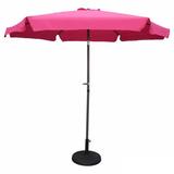St. Kitts 9-foot Aluminum Patio Umbrella with Crank (Base not included)