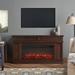 Torrey 60" Electric Fireplace in Dark Walnut by Real Flame