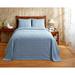 Better Trends Natick in Wavy Channel Stripes Design 100% Cotton Tufted Bedspreads & Shams Machine Washable Tumble Dry