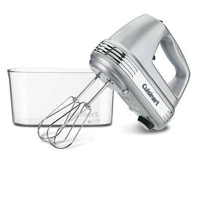 Cuisinart HM-90BCS Brushed Chrome 9-speed Power Advantage Plus Hand Mixer with Case