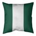 New York New York Fly Football Stripes Pillow (Indoor/Outdoor)