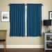 Blazing Needles 63-inch by 52-inch Twill Curtain Panels (Set of 2) - 52 x 63 - 52 x 63