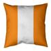 Tampa Bay Tampa Bay Throwback Football Stripes Pillow (Indoor/Outdoor)