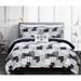 Chic Home Tethys 8 Piece Reversible Bed in a Bag Duvet Cover Set