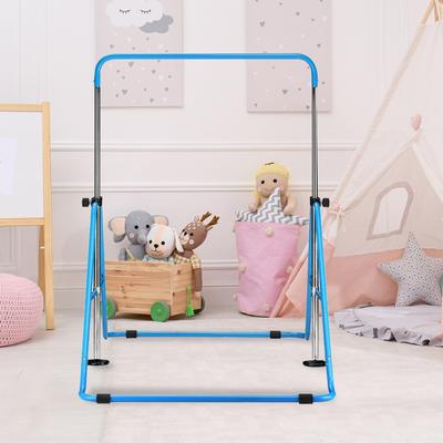 Ainfox Gymnastics Bar for 3-7 Year Old Kids Adjustable Foldable Home Gym Equipment