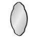 Kate and Laurel Magritte Scalloped Oval Wall Mirror