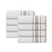 Enchasoft Turkish Cotton 8 Piece Hand Towel Set - 16'x28' Hand towels