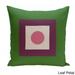 16 x 16-inch Square/ Dot Print Geometric Decorative Throw Pillow